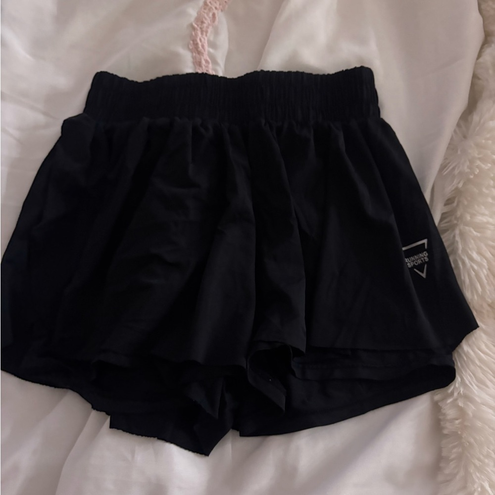 Amazon Black Women's flowy Athletic Shorts